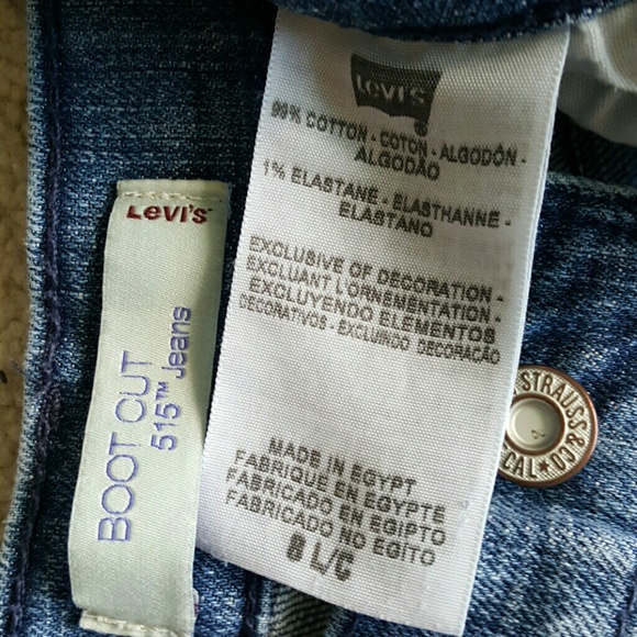 Levi's 515 BOOT CUT mid rise Jeans - Picture 5 of 6